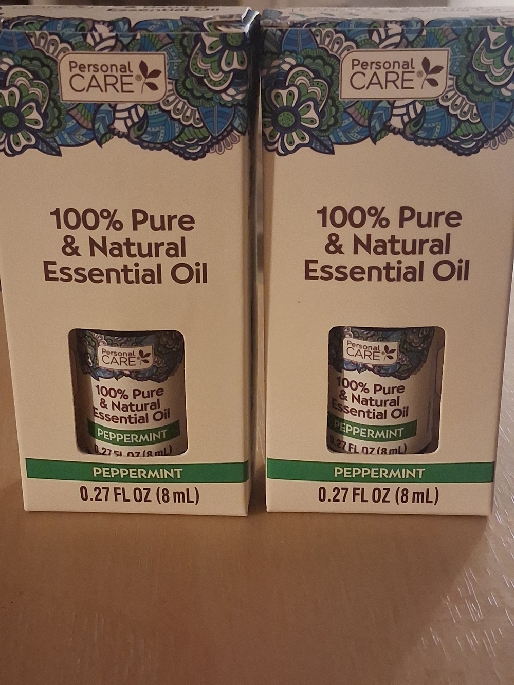Persona Peppermint Essential Oil - White & Green Packaging
